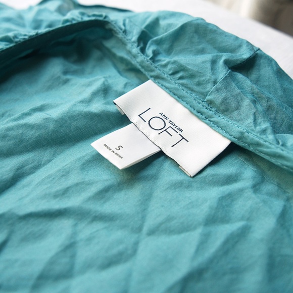 Loft by Ann Taylor - Short Sleeve Wrap Blouse - Picture 5 of 5